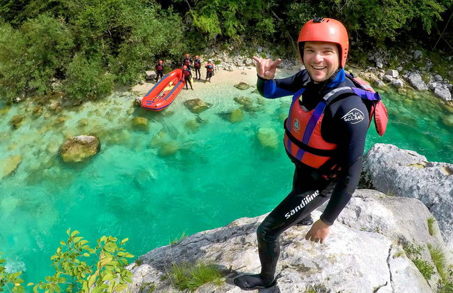 Rafting sur le fleuve Isonzo - Foto 4