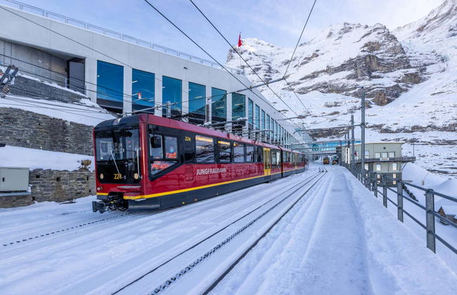 Train pour le Jungfraujoch - Top of Europe - Photo 6
