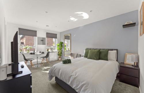 Private Studio Apartment In Dartford DA1 Free Parking TFL Zone 6 - Foto 1