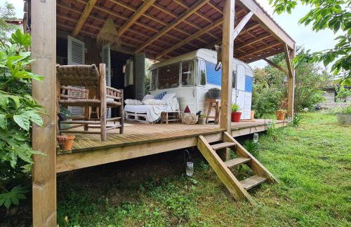 GÎTE AZKENDANTZA capacité 2 à 4 PERS ou 5 à 6 PERS supplément CARAVANE INSOLITE - Foto 40