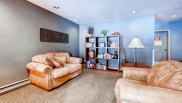 Sitzecke in der Lobby