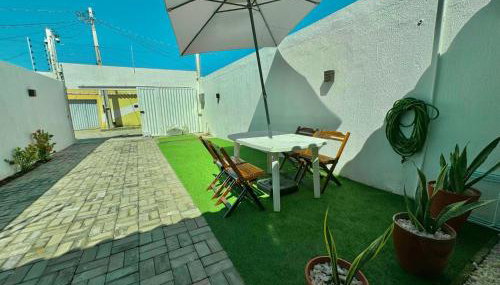 Bela acomodação em jacuipe com churrasqueira, piscina, mesa de sinuca e três quartos, dois sendo suítes! Além de muito espaço por toda a área! - Foto 1