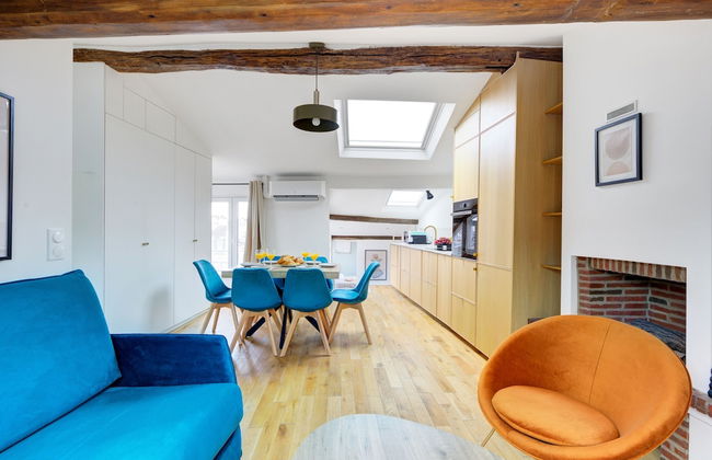 Cozy & Elegant Retreat Near Notre-Dame - Foto 18