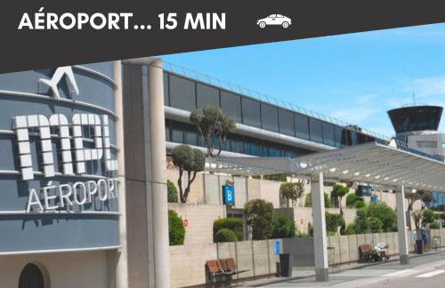 NOUVEAU - Jungle Montpeul - Clim - Wifi fibre - Netflix - 5' du centre et gare - Parking - Loggia - 15' des plages - Foto 36