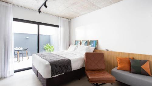 Charlie em POA - Studio Moderno com Coworking e Lavanderia - Foto 4