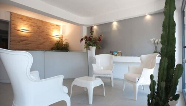 Zona de estar del vestíbulo