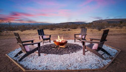Hot Tub Fire Pit Cowboy Pool Desert Escape - Foto 2