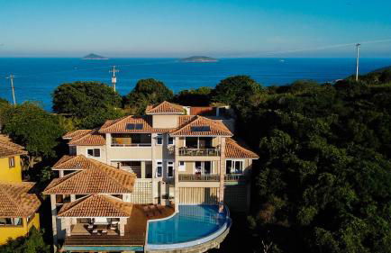 Buzios, casa inteira de frente para o mar em Joao Fernandes, fabulosa, a melhor vista, Mansão Bella Vista - Foto 30