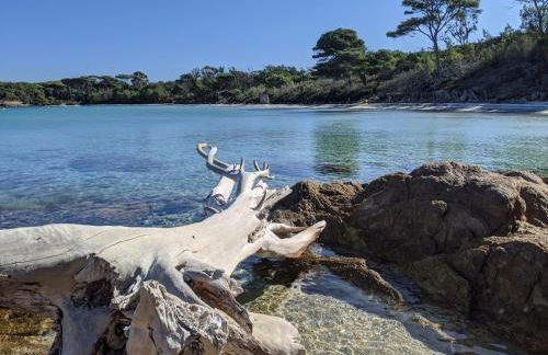 T2 avec jardin, clim & piscine - Proche plages et randos, parking privé - La Rascasse - Foto 22