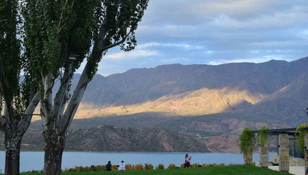 Vista de las montañas de la zona
