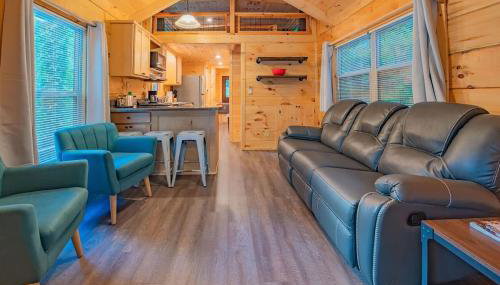 Tiny Cabin Village Private Hot Tub Lynda Cabin - Foto 5