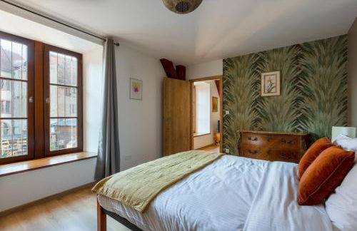 LE RHENANUS Martin Bucer - grand appartement au calme - centre ville - parking gratuit - Foto 4