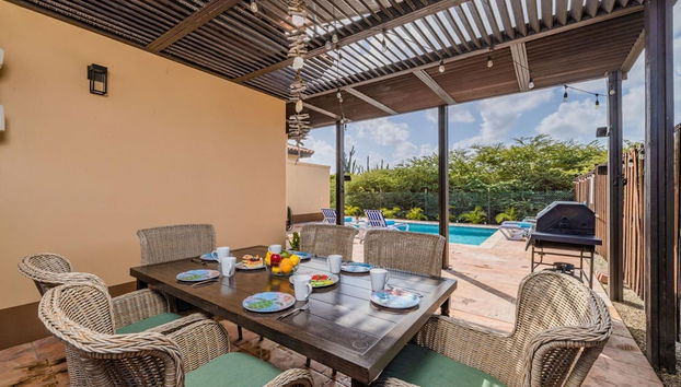 3BR Villa Central Location Private Pool Patio - Foto 4, Habitación