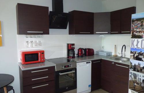 Apartament Glatz - na Letniej, Kłodzko, winda, garaż podziemny, balkon z widokiem na góry - Foto 6