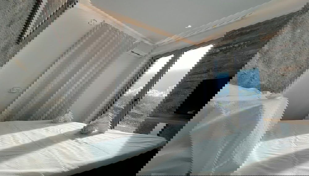 Tzia Stone Modern Studio with Sea View - Foto 1, Habitación