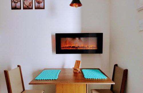 Studio 3 Aconchegante Lareira Prático e Acessível - Foto 9