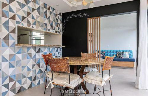 Apto vista mar c/ churrasq 250m da Praia CTA022 - Foto 13