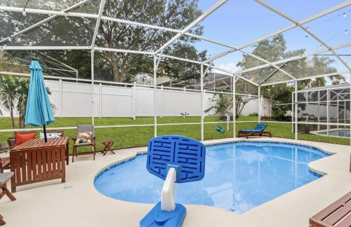 Mario Manor Heated Pool King Bed Game Room Near Disney - Foto 38