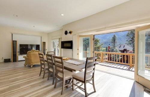 Game Room and Deck Modern Frazier Park Home! - Foto 1