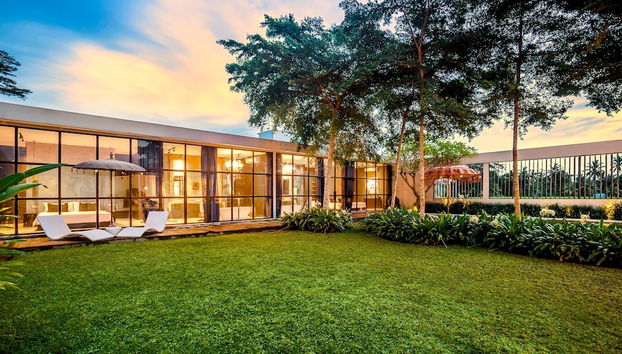 Loft Volcano by Alfred in Bali - Stylish 2 BR Loft w Pool Garden Ricefields View - Foto 2, Habitación