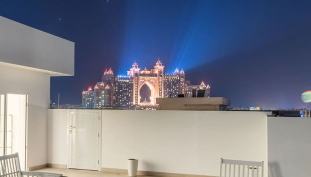 Beachfront 5BR Villa w Jacuzzi Pool on the Palm - Foto 4, Habitación