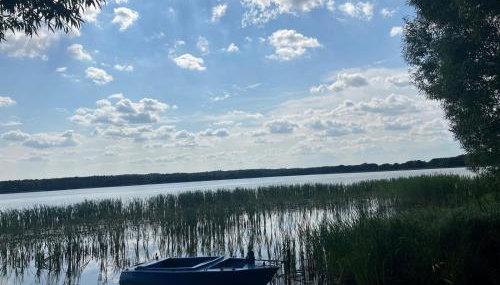 Nowoczesny dom nad jeziorem Zarybinek-Mazury Rybno, z własnym dostępem do linii brzegowej oraz łódką - Foto 2