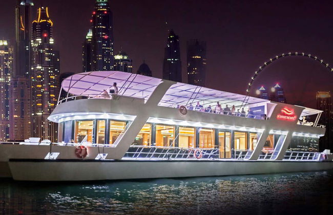 Crucero con cena y barra libre por Dubái Marina - Foto 1