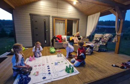 Domek Zacisze nad Zatoką przy jeziorze Komorze - Foto 10