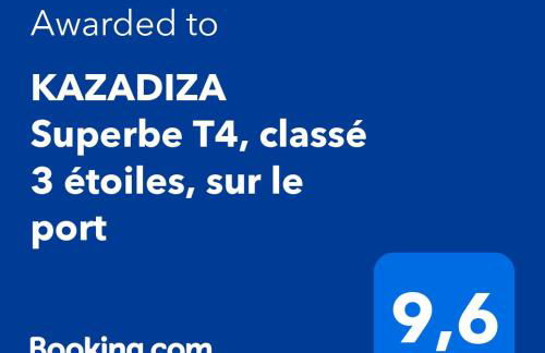 KAZADIZA Superbe T4, classé 3 étoiles, sur le port - Foto 36