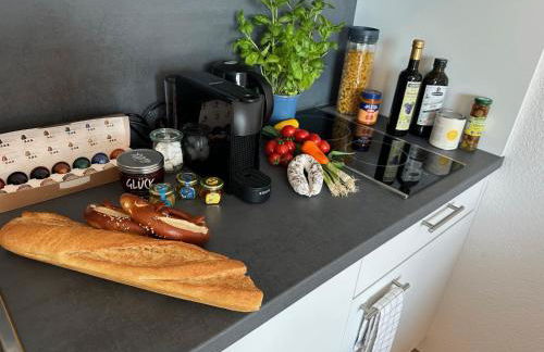 Stilvolles und modernes Appartement mit sonnigem Balkon in Flughafen- und Messenähe 31 - Foto 16