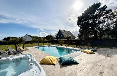 Superbe Villa à 200m de la plage tout confort avec piscine chauffée, couverte et spa - Foto 59