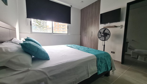 406 Moderno Aparta-Suite en Versalles Tipo Loft - Cali Tower Suites & Lofts - Foto 5, Habitación