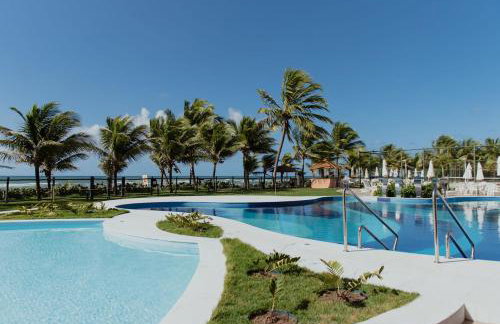 Flat Guarajuba Beira da Praia pé na areia - Foto 25