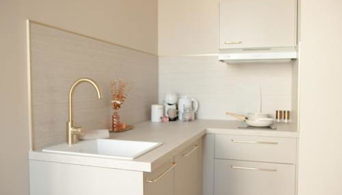 Studio meublé Le Refuge doré avec Netflix - Foto 4