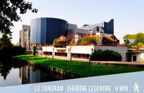 Évreux Central Lodge - Netflix - Wifi Fibre - Proche Gare Sncf & Centre-ville - Foto 27