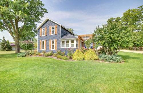 City Girl Farmhouse in Hudsonville with Hot Tub - Foto 43