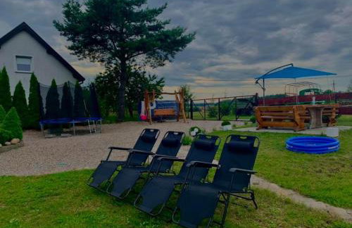 Mazurski dom Brejdyny Sauna i Bania - Foto 49