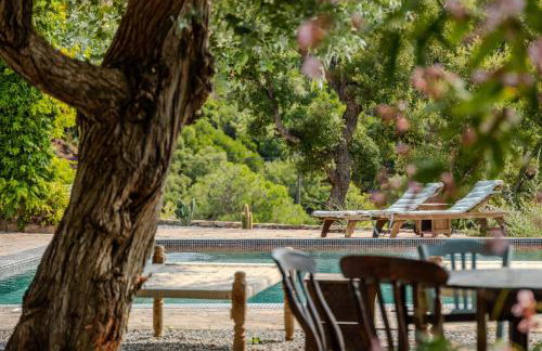 Mas provençal avec piscine chauffée, tennis, pétanque, vue mer, 20 min St Tropez - Foto 62
