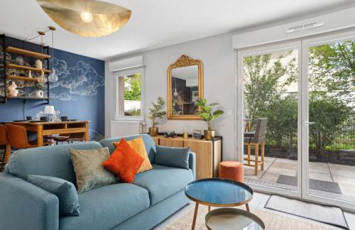 Retro-chic elegance with terrace near tramway - Foto 39