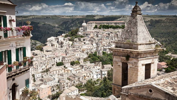 Vista panoramica su Ragusa