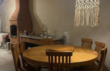 Casa Praia Grande 5min praia, 2 vagas, wi fi , 3 banheiros , piscina grande , freezer extra gelo , churrasqueira , até 9 pessoas - Photo 6