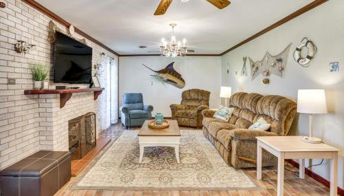 Fish and Explore Serene Home on Bayou Petit Caillou - Foto 4