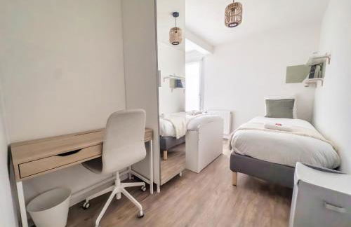 La Rouette - Chambres privées - Foto 23