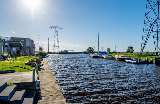 Beautiful Chalet With a Jetty, Near Frisian Lakes - Foto 7
