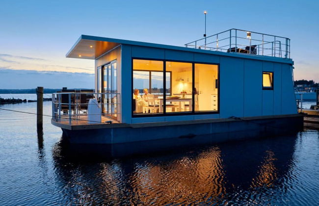 Houseboat in Egernsund at the Marina Minde - Foto 1