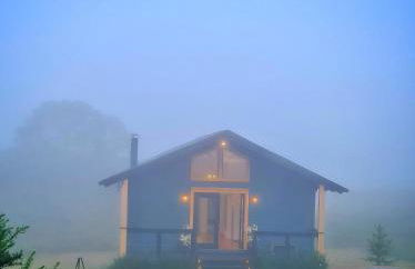 Cabana Alpaca - Banheira, Lareira e Tranquilidade - Foto 8