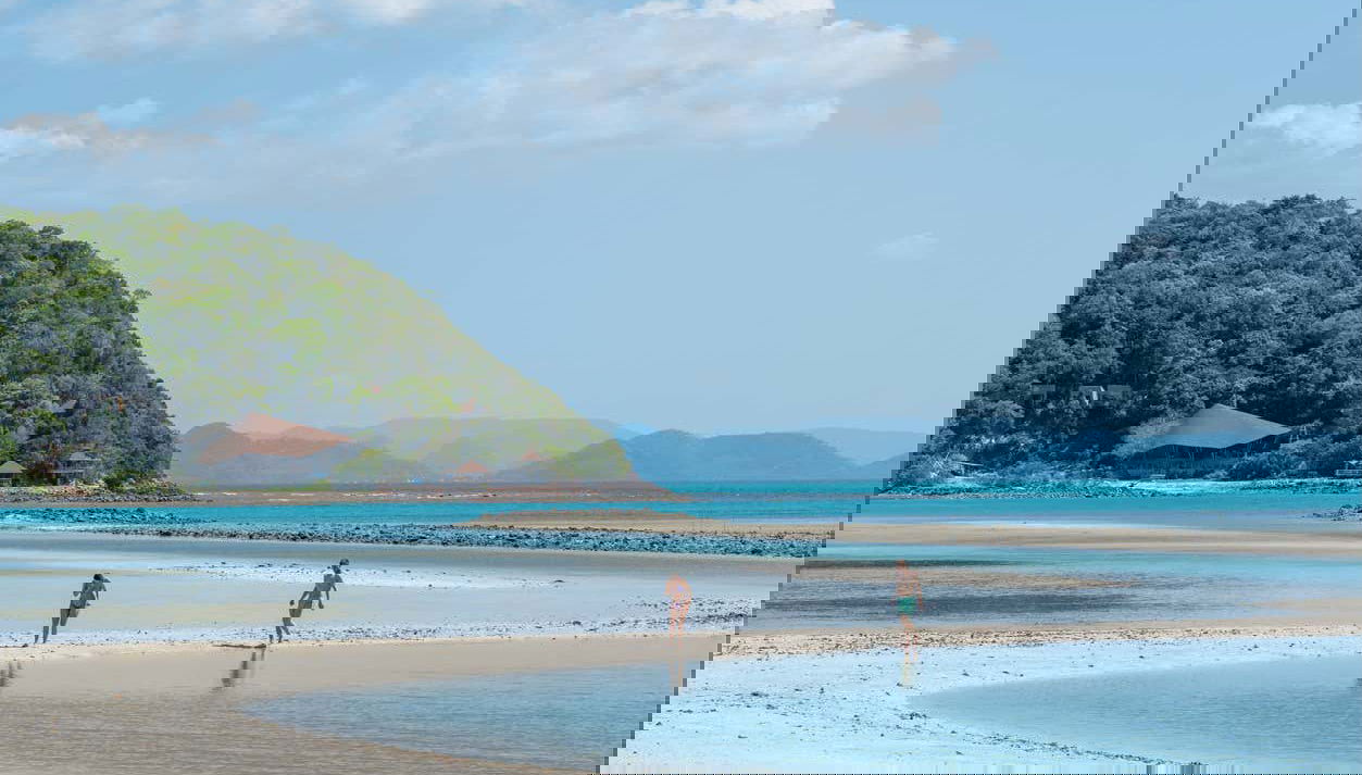 Caminando por la playa