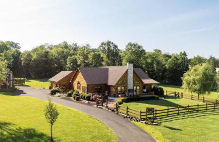 Private Luxury Log Cabin - Foto 9