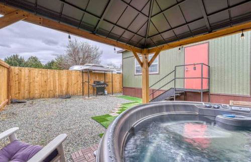 Bo360 Tiny House Unique Country Retreat with Hot Tub - Foto 12