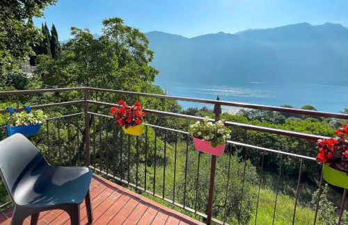 Appartamento Tivano, balcone con vista lago - Foto 3